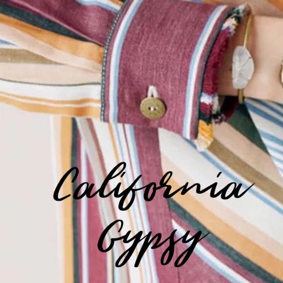 Rose quartz gold boho bracelet - Picture 3 of 3